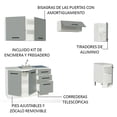 thumbnail image 4 of Cocina Integral Completa Modular Madesa Agata Con Pia 240cm BG, 4 of 5
