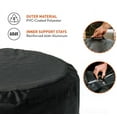 thumbnail image 3 of Solo Stove Ranger Shelter - Weather-Resistant Round Cover for Solo Stove Ranger Fire Pit and Accessories - PVC-Coated Polyester with Aluminum Reinforcement - Water-Resistant Year-Round Protection, 3 of 7