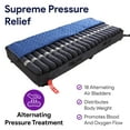 thumbnail image 2 of Proheal 5" Thick Alternating Pressure Bed Pad - Air Mattress Overlay with Pump - Bed Size 36” x 80” Thickness: variates, 2 of 6