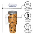 thumbnail image 4 of Halloween Witch Hat Pattern Tumbler with Handle and Lid,40oz Double Wall Vacuum Insulated Tumbler,Cups Gift for Women and Men, 4 of 7