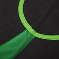 thumbnail image 6 of HOMCOM 39" Kids Saucer Tree Swing Round Outdoor Swing with Straps Attaches to Trees or Existing Swing Kids Fabric Sets Backyard Playground, Green, 6 of 9