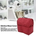 thumbnail image 4 of Kitchen Aid Mixer Cover, Dust Cover with Pockets, Kitchen Aid Mixer Accessories Fits for All Tilt Head & Bowl Lift,5 Colors[red], 4 of 9