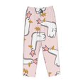 thumbnail image 4 of Disketp Goose Queen Print Women'S Comfy Pajama Pants Casual Drawstring Palazzo Lounge Wide Leg Pants, 4 of 9
