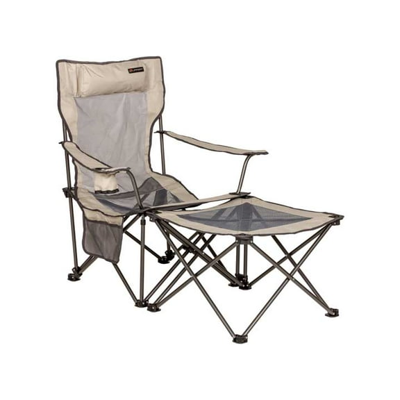 Lippert Campfire 2-Position Padded Recliner with Ottoman - Sand - MPN 2022114829