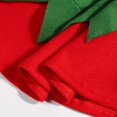 thumbnail image 5 of Elf Outfit for Kids Short Sleeve Christmas Elf Dress Girls Hat Set Holiday Party Dress Christmas Outfits Girls 7-9 years, 5 of 8