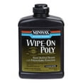 Minwax® Water Based Stain WipeOn Poly Satin, 1Pt