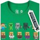 thumbnail image 3 of Minecraft - Camiseta Infantil Sprites (Verde), 3 of 3