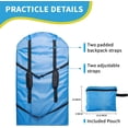 thumbnail image 3 of Wagon Stroller Travel Bag for Airplane Gate Check Compatible with Wonderfold  Evenflo   Veer Double Stroller with Separate Strap, 3 of 6