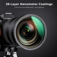 thumbnail image 6 of K&F Concept 49mm Variable ND Filter ND2-ND32 Camera Lens Filter (1-5 Stops) No X Cross HD Neutral Density Filter with 28 Multi-Layer Coatings Waterproof (Nano-X Series), 6 of 8