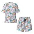 thumbnail image 4 of Xecao Unicorn DoingYoga print Swimsuit for women, Summer-ready, sporty style.Quick-dry fabric. Many sizes & colors., 4 of 9