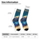 thumbnail image 2 of Fotbe Sunshine Underwater Sand Turtle Calcetas Largas con Estampado para Hombre y Mujer – Calcetas de Compresión Transpirables y Elásticas, Viajar y Uso Diario Talla 5-11, 2 of 6