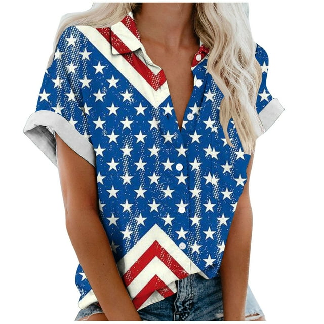 Lata de Agua para Plantas, Flores Casuales de Moda Y Plantas Impresas Camiseta de Manga Corta Top Hecha de Poliéster Ligero para Mujeres, Pantalones Cortos de Mujer