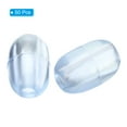 thumbnail image 3 of REGALWOVEN 5mm Kitchen Sink Rack Feet, 50Pcs Plastic Replacement Feet Wire Bumpers Clear, 3 of 6