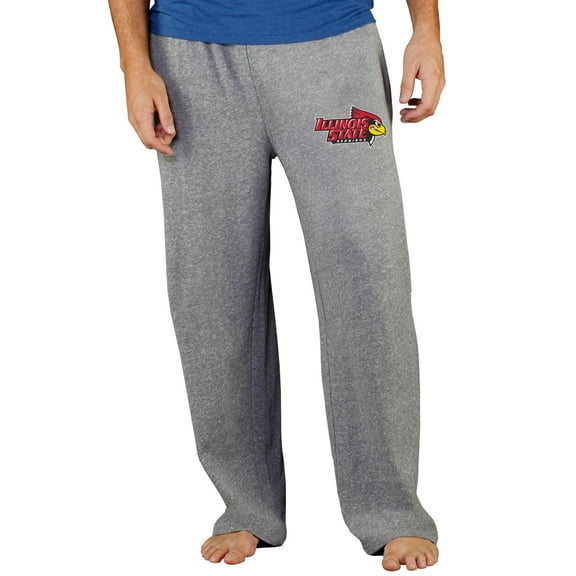 Men's Concepts Sport Gray Illinois State Redbirds Mainstream Terry Pants