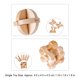 thumbnail image 5 of juguete educativo para nios cumpleaos 9Pcs Wood Lock Toy Educational Intellectual Development Puzzle Toys Set para nios Adult9Pcs Wood Lock Toy Versió,Bloqueo de juguete Juguete de madera Juguete educ Higoodz Productos para bebés, 5 of 7