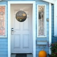thumbnail image 7 of Hello Pumpkin Door Hanger Fall Welcome Sign, Rustic Pumpkins Housewarming Gift Front Wreath Home Porch Decor for Home Door Office Garden Farmhouse, 7 of 7