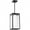 Noir, variant on Quorum Lighting Maestro 3-Light LED Outdoor Pendant, Weathered Zinc