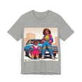 thumbnail image 3 of Baby Driver Retro Women's Relaxed Fit Short-Sleeve Crewneck T Shirt, 3 of 4