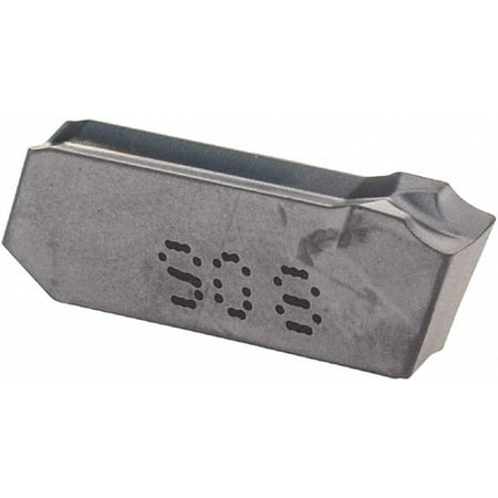 

Iscar 3GIM Grade IC908 3mm Cutting Width Carbide Grooving Insert Neutral 0.22mm Corner Radius TiAlN Finish