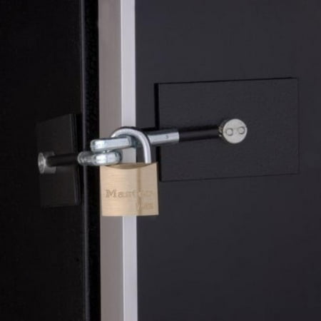 Black Refrigerator Door Lock with Padlock - Walmart.com Black Refrigerator Door Lock with Padlock - Walmart.com