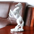thumbnail image 5 of YWMJZEU Horse Statue Home Decoration Sculpture Resin Modern Decorative Figure White, 5 of 9