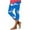 A08-Multicolor, variant on Simua Capri Leggings for Women Summer Beach Printed High Waist Knee Length Slim Fit Yoga Cropped Pants
