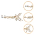 thumbnail image 4 of Miangastore Butterfly Hair Clip Rhinestone 4Pcs 6.6X1In, 4 of 8