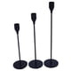 thumbnail image 3 of Portavelas moderno,Portavelas de geometría,Pilar de candelabros de metal,Candelabros negros,Portavelas negro,Portavelas geométricos, 3 of 6