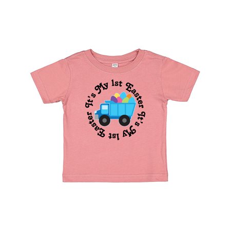

Inktastic 1st Easter Egg Truck Gift Baby Boy T-Shirt