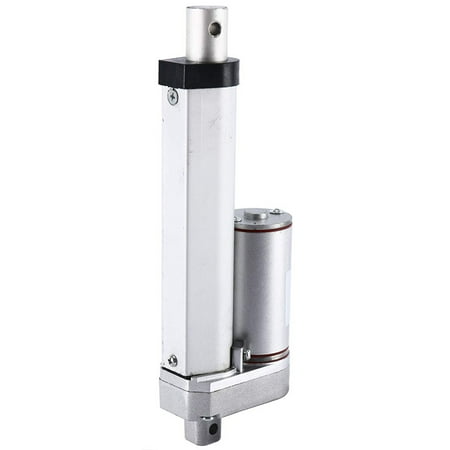 

GGTHE DC12V 4Inch Stroke Linear Actuator with Mounting Bracket 900N(225Lbs) Maximum Lift 10Mm/S for Recliner TV Table Lift Massage Bed Electric Sofa Linear Actuator