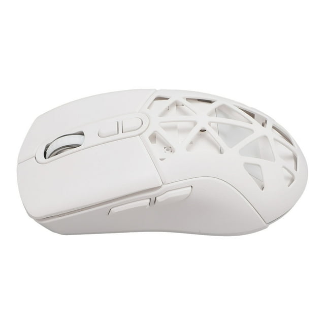 Souris de Jeu, Souris d'Ordinateur 7 Touches Double Mode pour PC Blanc,Noir