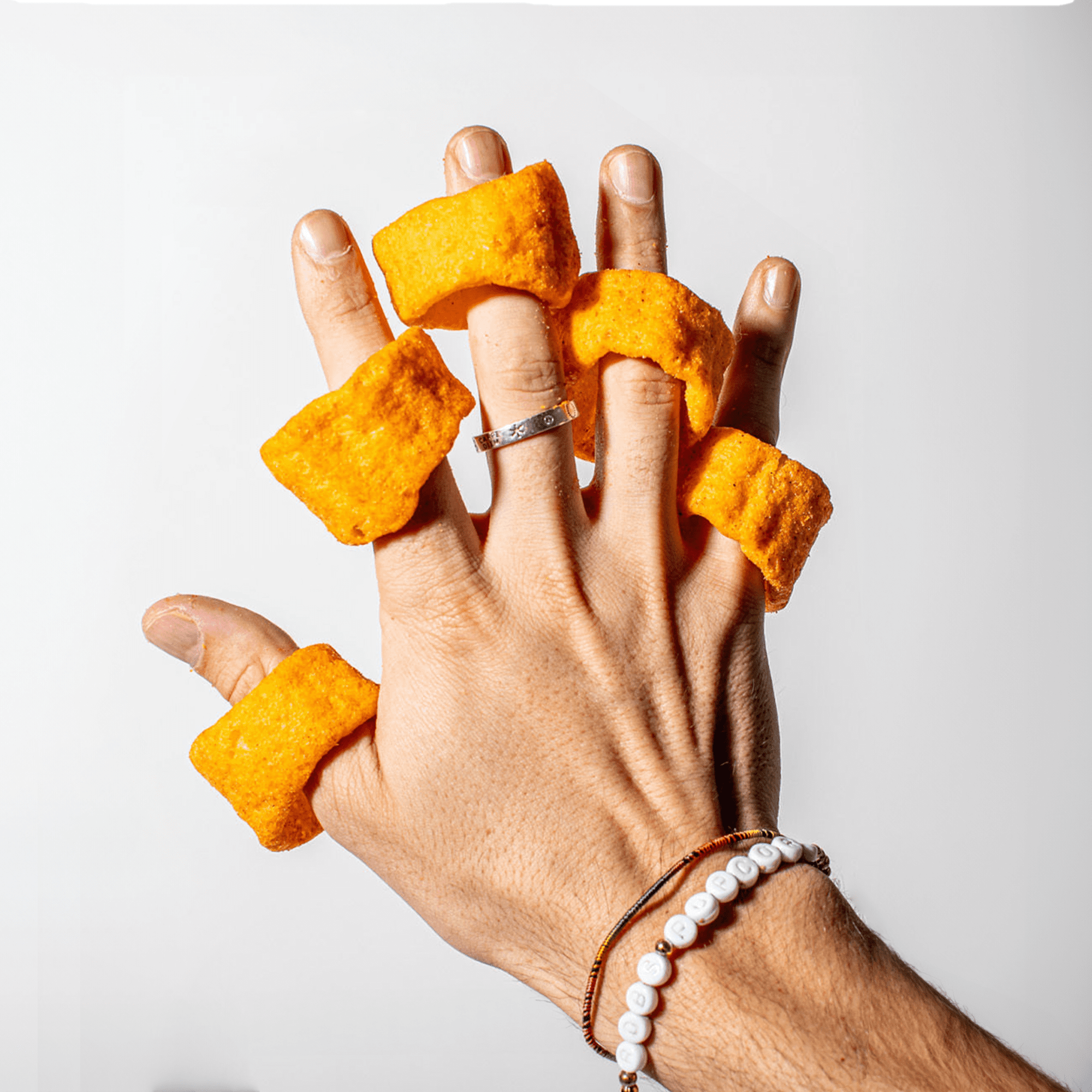 Rob's Backstage Rings, Gluten-Free, Cheddar Puffed Snack, 4oz