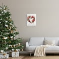 thumbnail image 3 of Stupell Industries Valentine's Heart Shaped Wreath Botanical & Floral Painting Gallery Wrapped Canvas Art Print Wall Art, 16 x 20, 3 of 8