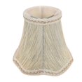 thumbnail image 2 of Set of 6 Chandelier Shades,ONLY for Candle Bulbs,Clip-On Fitter Lamp Shades, 2 of 5