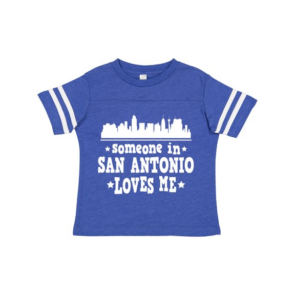 Inktastic Someone in San Antonio Loves Me Texas Boys or Girls Toddler T-Shirt