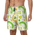 thumbnail image 2 of Gaeub St Patrick's Day1 Mens Swim Trunks Stretch Beach Shorts Quick Dry for Men Swim Shorts Swimwear with Pockets- Large, 2 of 9