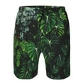 thumbnail image 4 of Naloa Lush Foliage Green Plant Men's Beach Shorts, Surfing shorts, Swim trunks, Quick Dry Swim Trunks for Surfing Beach Fun - X-Large, 4 of 9