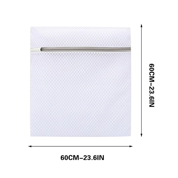 Bolsa de lavandería de malla de panal para prendas delicadas, bolsa de lavado resistente con cremallera para sujetadores, ropa interior, calcetines, suéteres, protector de red para lavadora,