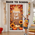 thumbnail image 6 of Wooden Background Fall Decoration Autumn Leaves Banner Sunflower Pumpkin Corn for Harvest Festival Thanksgiving Party Indoor Outdoor Decor, 6 of 9