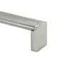 Rok 2 Pack Rok Slate Edition 20-1/8" (512mm) Center Brushed Nickel Kitchen Cabinet Handle Pull Length 20-1/2" (519mm)