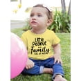 thumbnail image 2 of Little Peanut In Family Of Nuts T-Shirt Infant -Smartprints Designs,  12 Months, 2 of 4