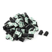 Wire & Cable Connectors 10/20/30pcs Mini Cable Clip Wire Holder Cable Fixed Seat Cable Adhesive Tie Mount Cable Winder Wiring Harness - (Color: 30pcs)