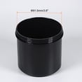 thumbnail image 3 of Uxcell Empty Plastic Paint Pail with Sealing Lid 0.13 -Gallon/500mL Black 5Pack, 3 of 6