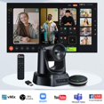 thumbnail image 4 of Cámara PTZ para sala de conferencias TONGVEO 3X 60 fps con micrófono Bluetooth, 4 of 9