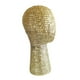 thumbnail image 1 of Pelucas decorativas Perfecl para salón Cabeza de maniquí de exhibición de postizo 21 pulgadas color dorado, 1 of 8
