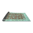 thumbnail image 2 of Ahgly Company Indoor Rectangle Abstract Light Blue Modern Area Rugs, 7' x 10', 2 of 4