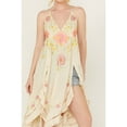 thumbnail image 3 of Free People Women's Full Bloom Floral Embroidered Long Tank Top - OB1751409 Medium  US, 3 of 4
