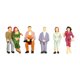 thumbnail image 2 of Figuras en miniatura a escala 1/25, maquetas de escenas en miniatura, artículos de colección y accesorios para casas de muñecas. 6 piezas, 2 of 9
