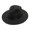 Black, variant on Womens Hat In Wide Brim Hats For Summer Sunshine Beach Trip Ivory And Brown Rain Hats for Men