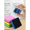 thumbnail image 2 of Janrevotw 15 Magnetic Whiteboard Erasers, Eva Board Erasers, Square Cloth Blackboard Erasers, 5*5*1.5, Suitable For Classrooms, Offices, And Homes, 2 of 7